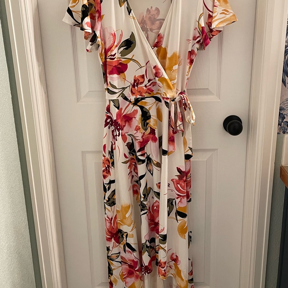 Fortune + Ivy Floral Maxi Dress - Picture 2 of 8
